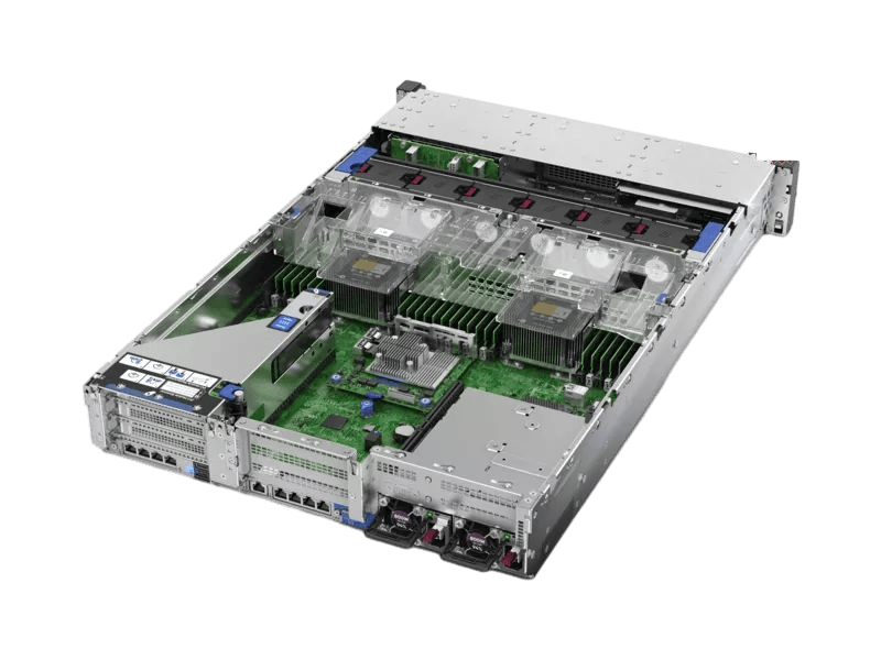 Сервер HP DL380 G10 noCPU 24хDDR4 softRaid P408i-a iLo 2х500W PSU Ethernet 4х1Gb/s 16х2,5" EXP NVMe FCLGA3647 (2)