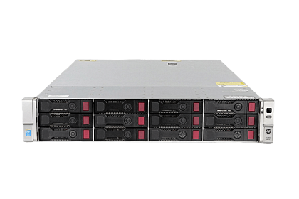 Сервер HP DL 380 G9 noCPU - 24хDDR4 softRaid p840 iLo 2х800W PSU Ethernet 4х1Gb/s 12х3,5" FCLGA2011-3
